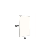 60cm wide, 100cm high cupboard door to fit an IKEA Metod kitchen cabinet