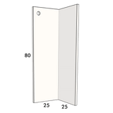 80cm high corner cupboard door to fit an IKEA Metod kitchen cabinet