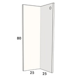 80cm high corner cupboard door to fit an IKEA Metod kitchen cabinet