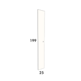 25cm wide, 199cm high cupboard door to fit an IKEA Pax wardrobe