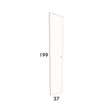 37cm wide, 199cm high cupboard door to fit an IKEA Pax wardrobe