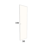 50cm wide, 199cm high cupboard door to fit an IKEA Pax wardrobe