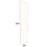 50cm wide, 234cm high cupboard door to fit an IKEA Pax wardrobe