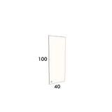 40cm wide, 100cm high cupboard door to fit an IKEA Metod kitchen cabinet