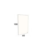 60cm wide, 100cm high cupboard door to fit an IKEA Metod kitchen cabinet
