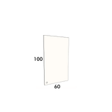 60cm wide, 100cm high cupboard door to fit an IKEA Metod kitchen cabinet