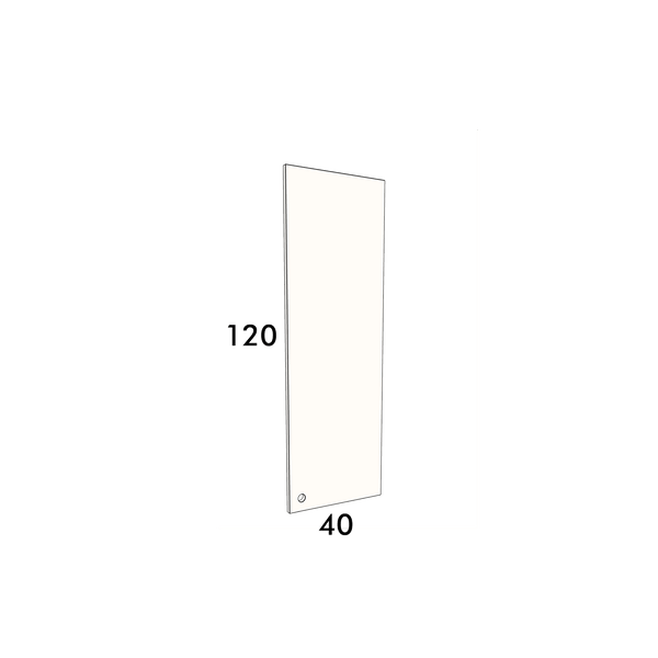 40cm wide, 120cm high cupboard door to fit an IKEA Metod kitchen cabinet