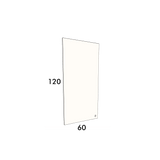 60cm wide, 120cm high cupboard door to fit an IKEA Metod kitchen cabinet