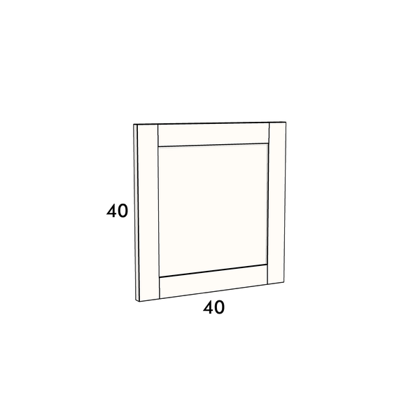 40cm wide, 40cm high cupboard door to fit an IKEA Metod kitchen cabinet
