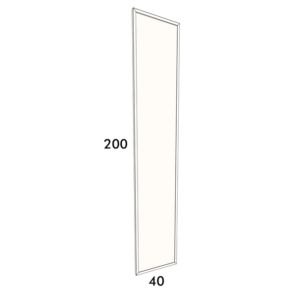 40cm wide, 200cm high cupboard door to fit an IKEA Metod kitchen cabinet