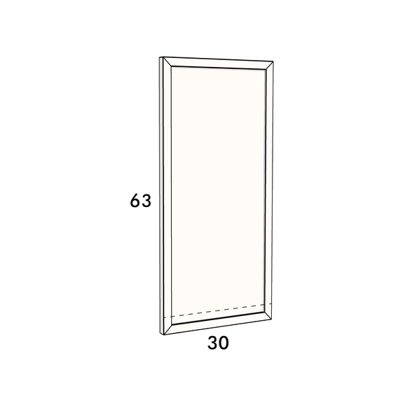 30cm wide, 63cm high cupboard door to fit an IKEA Metod kitchen cabinet