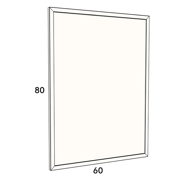 60cm wide, 80cm high cupboard door to fit an IKEA Metod kitchen cabinet