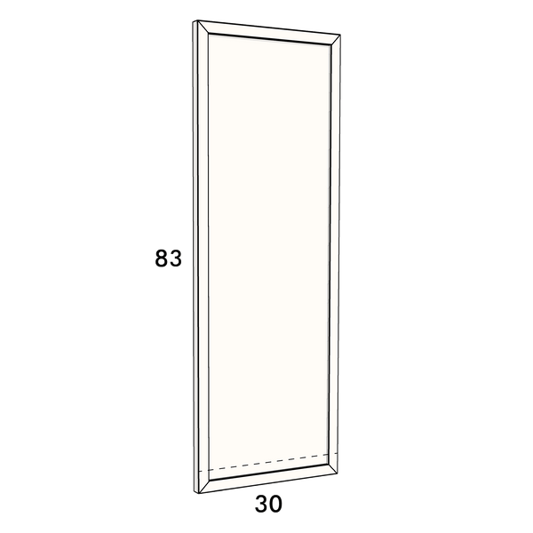 30cm wide, 83cm high cupboard door to fit an IKEA Metod kitchen cabinet
