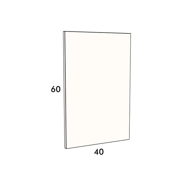 40cm wide, 60cm high cover panel to fit an IKEA Metod kitchen cabinet