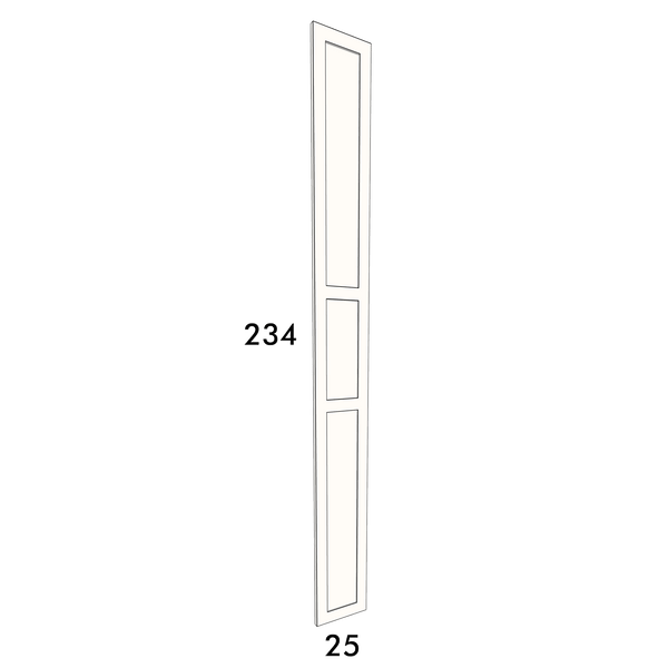 25cm wide, 234cm high cupboard door to fit an IKEA Metod kitchen cabinet