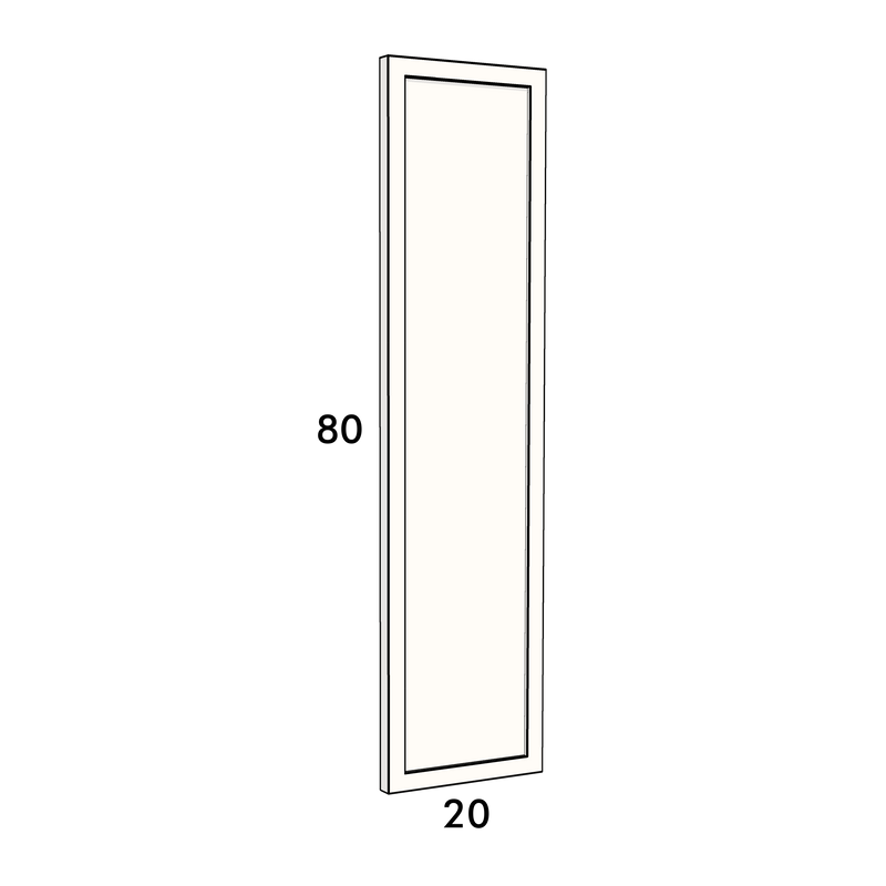 20cm wide, 80cm high cupboard door to fit an IKEA Metod kitchen cabinet