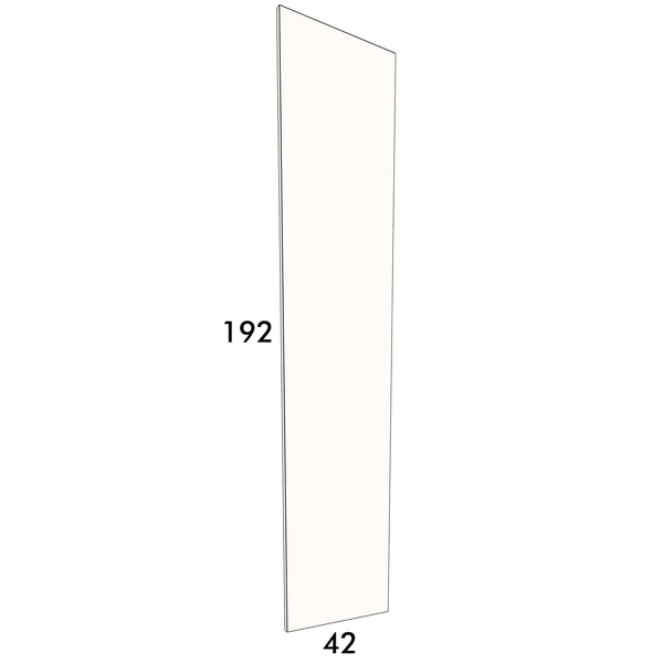 42cm wide, 192cm high cover panel to fit an IKEA Besta cabinet