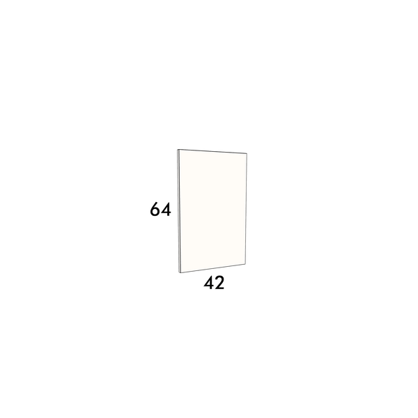 42cm wide, 64cm high cover panel to fit an IKEA Besta cabinet