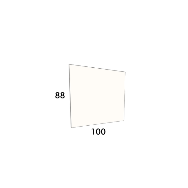 100cm wide, 88cm high cover panel to fit an IKEA Metod kitchen cabinet