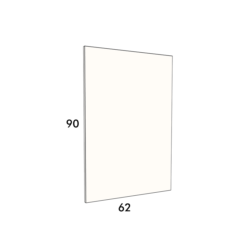 62cm wide, 90cm high cover panel to fit an IKEA Metod kitchen cabinet