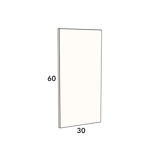 30cm wide, 60cm high cupboard door to fit an IKEA Metod kitchen cabinet