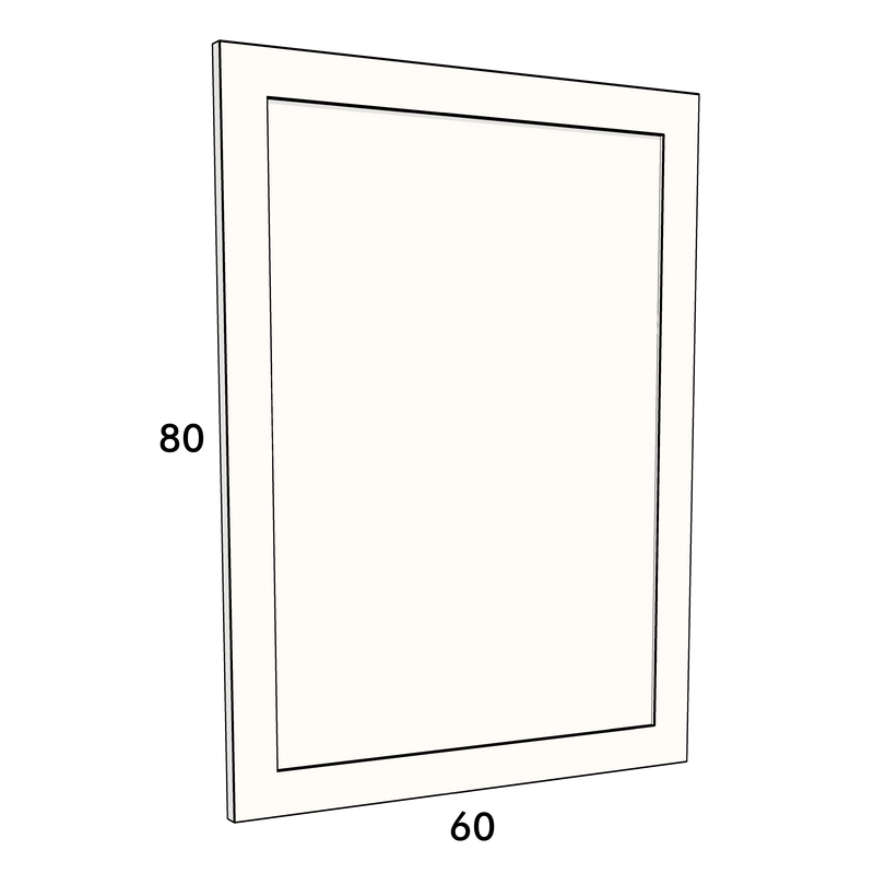 60cm wide, 80cm high cupboard door to fit an IKEA Metod kitchen cabinet