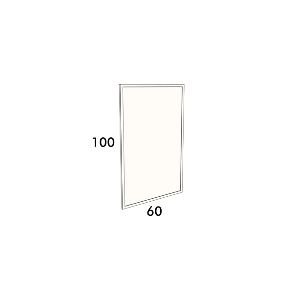 60cm wide, 100cm high cupboard door to fit an IKEA Metod kitchen cabinet