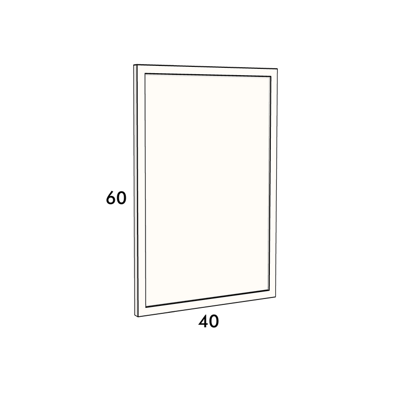 40cm wide, 60cm high drawer front to fit an IKEA Metod kitchen cabinet